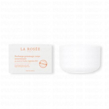LA ROSÉE Gommage corps nourrissant au sucre et aux huiles végétales BIO (recharge pot 200ml)