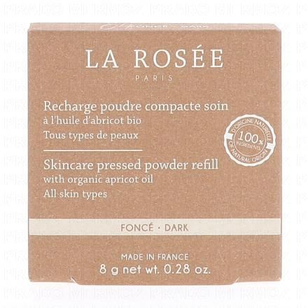 LA ROSEE Recharge Poudre Compacte Soin 8g (foncé)