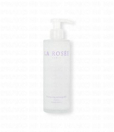 LA ROSÉE Shampoing flacon en verre vide - rechargeable 200ml