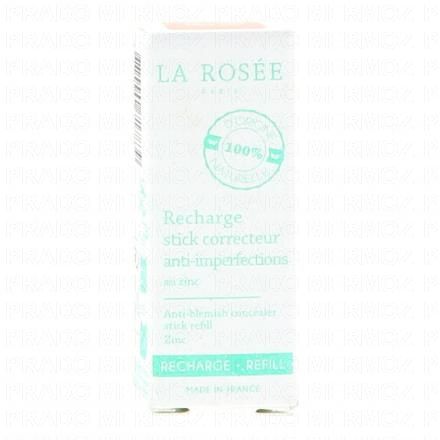 LA ROSEE Stick Correcteur Teinté Anti-Imperfections au Zinc 5,5g (recharge)