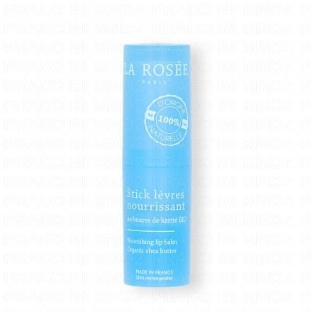 LA ROSÉE Stick lèvres nourrissant au beurre de karité BIO (stick rechargeable 4.5g)