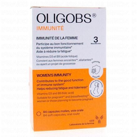 LABORATOIRE CCD Oligobs Immunité 84 capsules