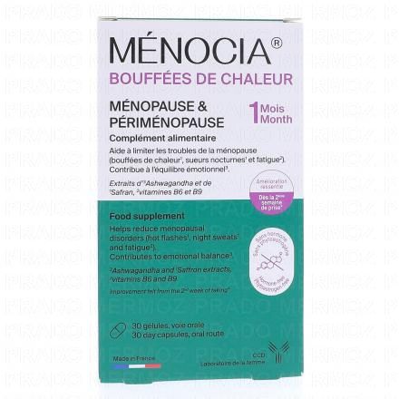 LABORATOIRE CCD Ménocia Bouffées de chaleur x30gélules