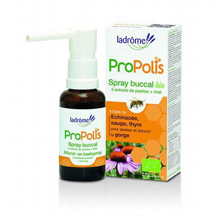 LADRÔME Propolis spray buccal bio 30ml