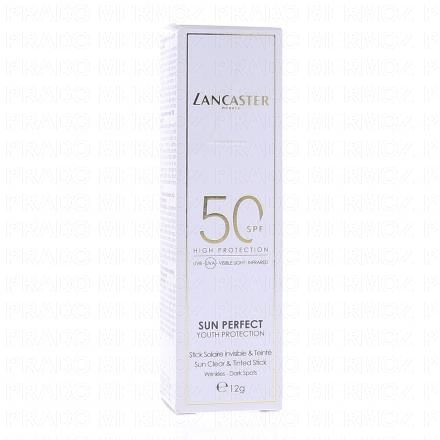 LANCASTER Stick Solaire Invisible & Teint&eacute; SPF50 12g