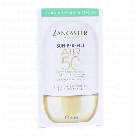 LANCASTER Sun Perfect AIR - Fluide Invisible Quotidien pore et imperfections SPF50 40&nbsp;ml