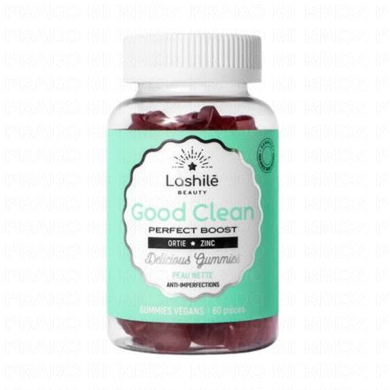 LASHILE BEAUTY Good Clean 60 gommes