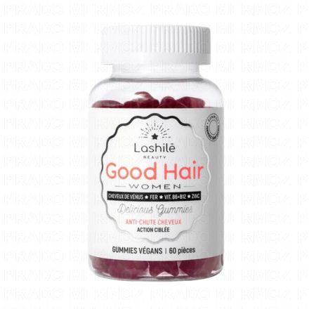 LASHILE BEAUTY Good Hair Women 60 gummies