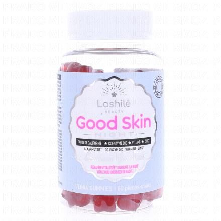 LASHILE BEAUTY Good skin night sans sucre x60 gummies