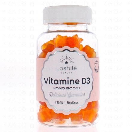 LASHILE BEAUTY Vitamine D3 x60 gummies
