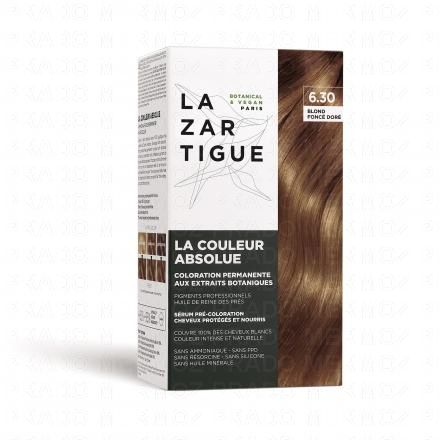 LAZARTIGUE Couleur absolue - Coloration permanente 6.30 Blond foncé doré 60ml