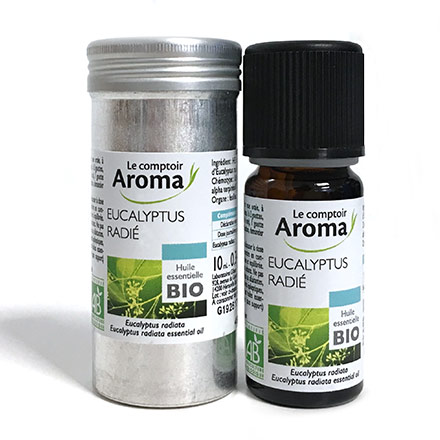 LE COMPTOIR AROMA Huile essentielle bio d’eucalyptus radié flacon 10ml