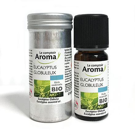 LE COMPTOIR AROMA Huile essentielle bio eucalyptus globuleux flacon 10ml