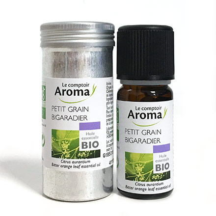 LE COMPTOIR AROMA Huile essentielle bio petit grain bigaradier flacon 10ml