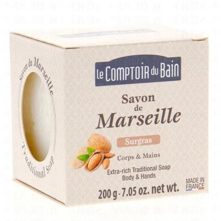 LE COMPTOIR DU BAIN Savon en Marseille surgras cube 200g