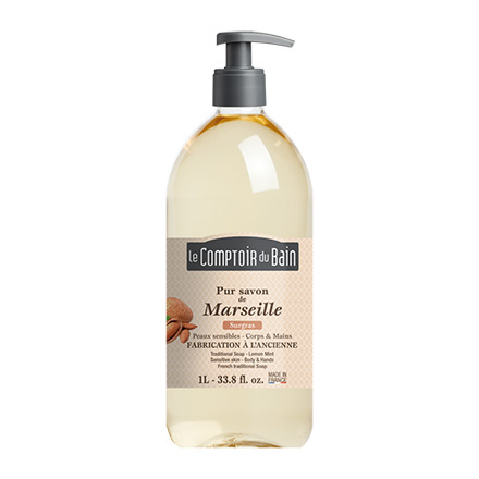 LE COMPTOIR DU BAIN Savon liquide de Marseille flacon pompe 500ml 3