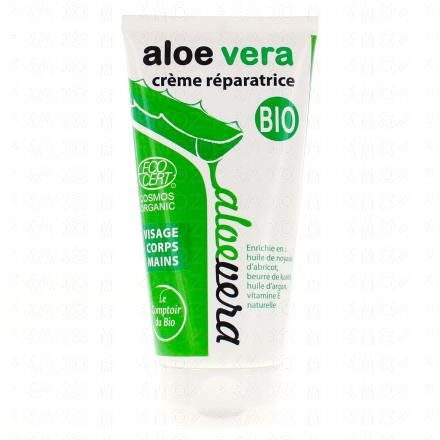 LE COMPTOIR DU BIO crème réparatrice aloe vera bio tube 150ml