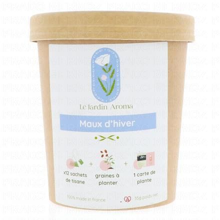 LE JARDIN AROMA Pot infusettes Maux d'hiver x12