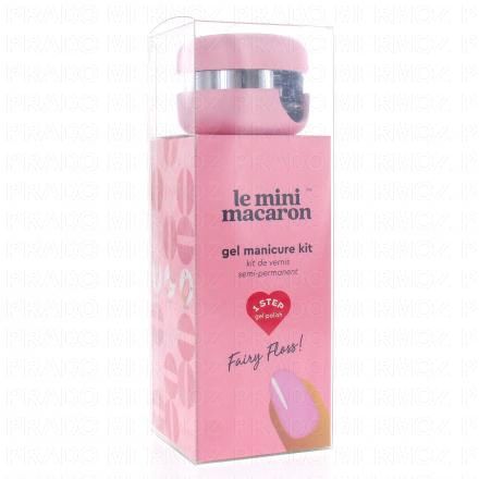 LE MINI MACARON Kit de vernis semi-permanent (fairy floss)