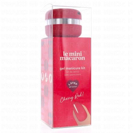LE MINI MACARON Kit de vernis semi-permanent (cherry red)