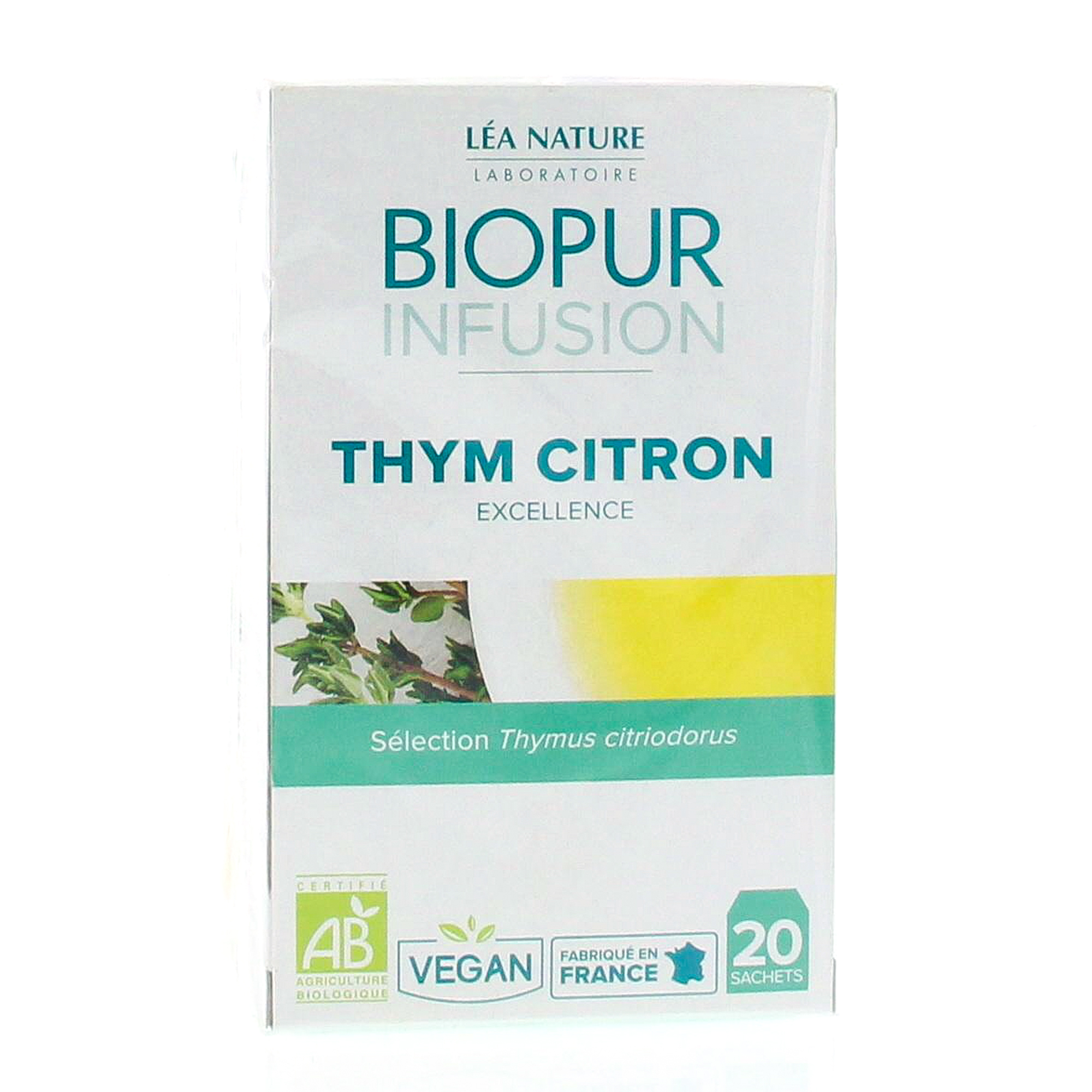 CLIPPER Infusion Bio Rise & Shine, Citronnelle Maté Verveine 20 Sachets