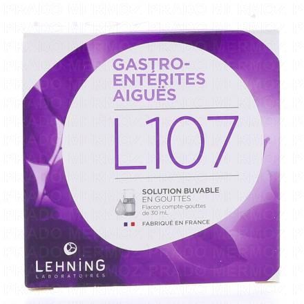 LEHNING L107 Solution buvable en gouttes flacon 30ml