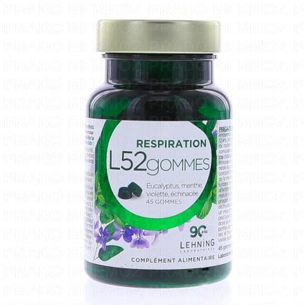 L52 Gommes Respiration x45 gummies