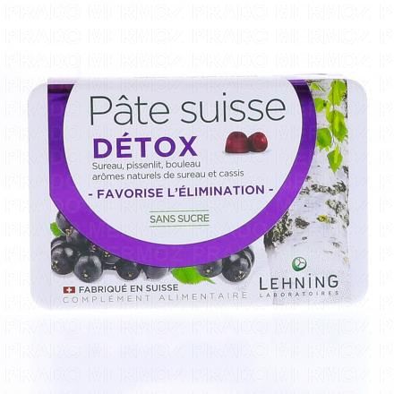 LEHNING Pate suisse Detox x40 Gommes