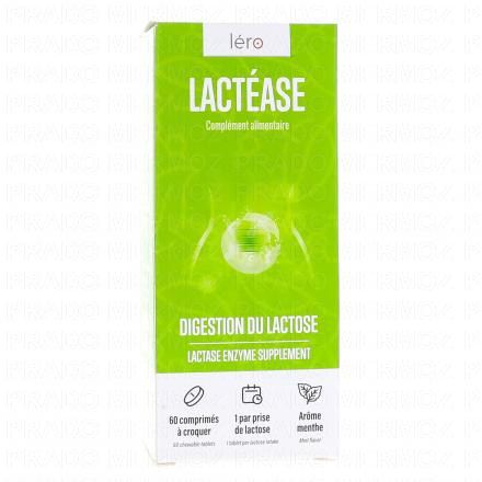 LERO Lactéase digestion du lactose boîte de 60 comprimés
