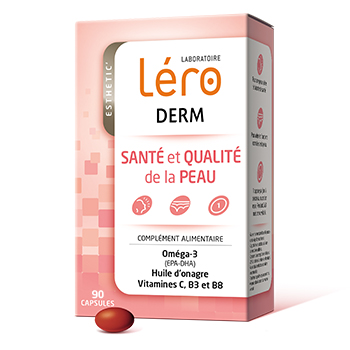 LERO Esthetic' Derm soin de la peau (lot de 3 boîtes de 30 capsules)