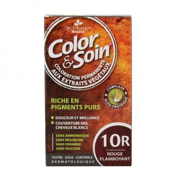 LES 3 CHÊNES Color & soin n°10R rouge flamboyant