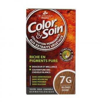 LES 3 CHÊNES Color & soin n°7G blond doré