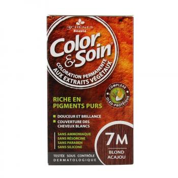 LES 3 CHÊNES Color & soin n°7M blond acajou