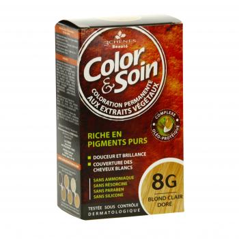 LES 3 CHÊNES Color & soin n°8G blond clair doré