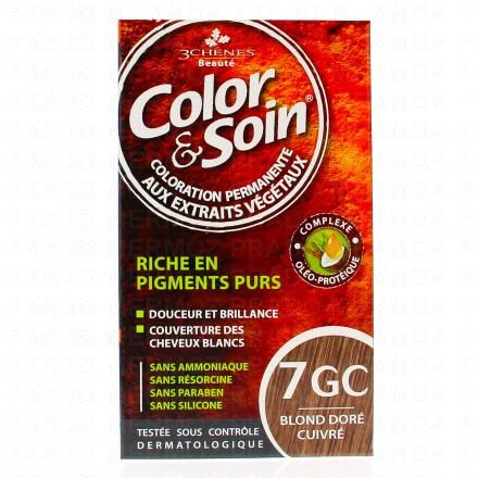LES 3 CHÊNES Color & soin n°7GC Blond doré cuivré 3
