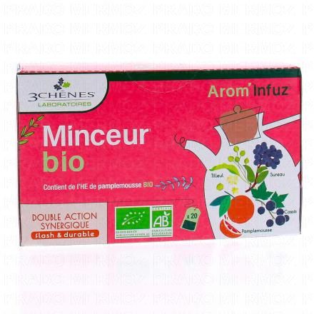 LES 3 CHENES Arom’Infuz Minceur Tisane bio x20 sachets