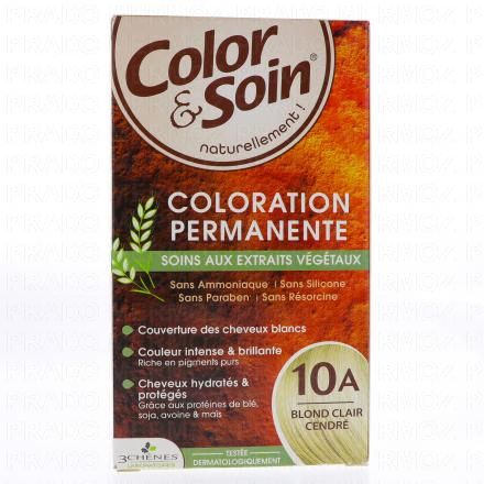 LES 3 CHÊNES Color & soin n°10A blond clair cendré