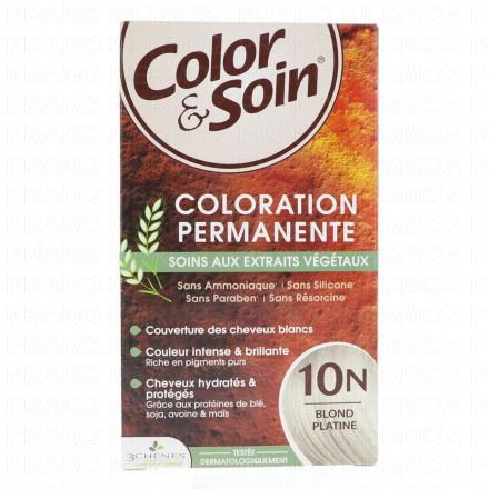 LES 3 CHÊNES Color & soin n°10N blond platine 2