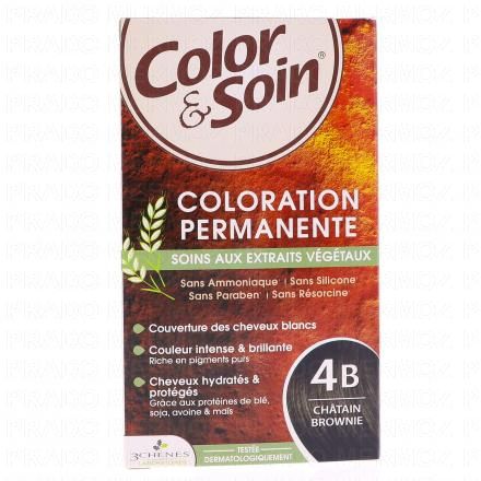 LES 3 CHÊNES Color & soin n°4B châtain brownie
