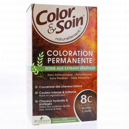 LES 3 CHÊNES Color & soin n°8c blond cuivré 2