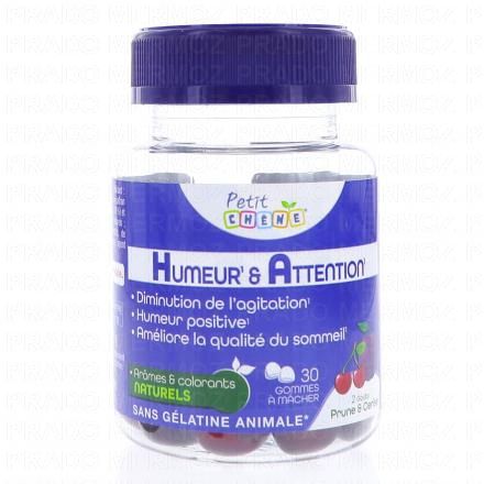 LES 3 CHENES Petit Chêne Humeur & Attention 30 gommes 3