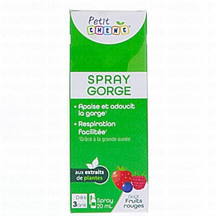 LES 3 CHENES Petit Chêne - Spray Gorge 20ml 2