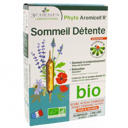 LES 3 CHENES Phyto Aromicell'R Sommeil Détente 20 ampoules