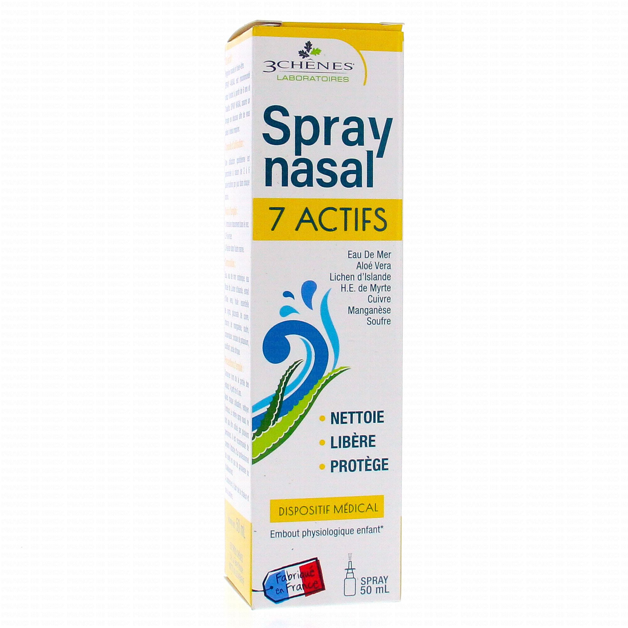 Spray nasal 7 actifs - Les Trois Chênes - FR