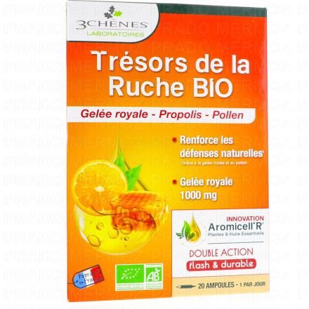 LES 3 CHENES Trésors de la Ruche Bio x20 ampoules