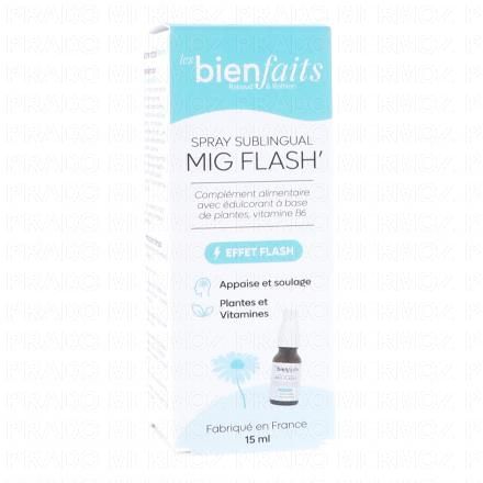 LES BIENFAITS Mig' Flash Spray Sublingual 20ml