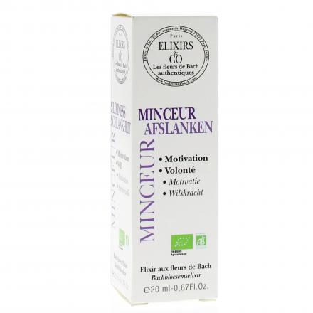 ELIXIRS & CO Les fleurs de bach Minceur flacon 20ml