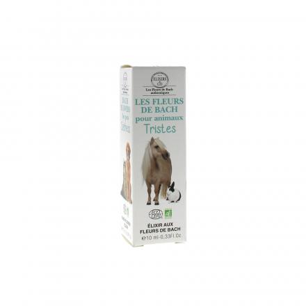 ELIXIRS & CO Les fleurs de bach Spray pour animaux tristes flacon 10ml