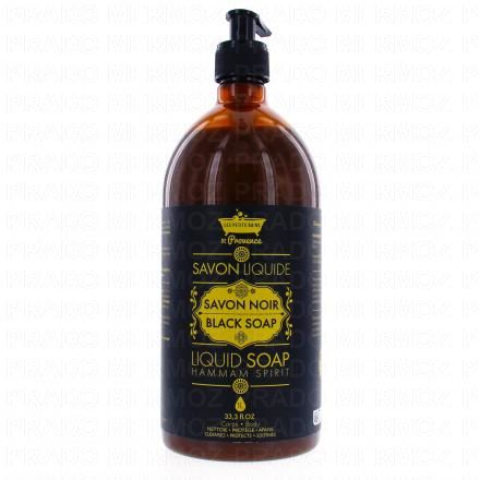LES PETITS BAINS DE PROVENCE Savon noir liquide Flacon 1L