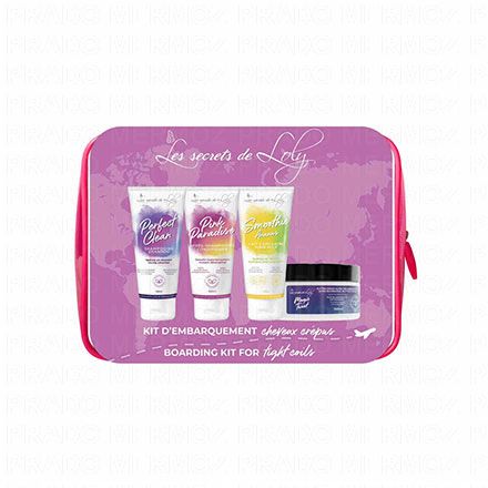 LES SECRETS DE LOLY Kit d'embarquement cheveux cr&eacute;pus